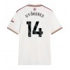 Arsenal Viktor Gyokeres #14 Tredje Tröja 2025-26 Korta ärmar Arsenal Viktor Gyokeres #14 Tredje Tröja 2025-26 Korta ärmar